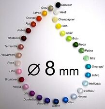 5/10/15/20/31 echte Polarisperlen Ø 8 original Polaris Kugeln Perlen rund matt