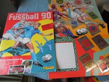 ALBUM + POSTER KOMPLETT PANINI FUSSBALL 90  BUNDESLIGA 1989-1990 VOLLSTÄNDIG