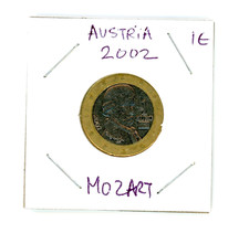 2002 1€ 1-€ AUSTRIA 1 Euro