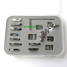 16 Presser Feet & Plastic Box
