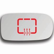 Spiegelglas Rechts Beheizbar