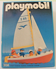 Playmobil Segeljolle 3138 von 1986 Neu & OVP Segelboot Boot Meer Jolle Kinder