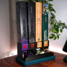 Nespresso Kapsel Spender Aufbewahrung Halterung Ständer variabel Stand Halter