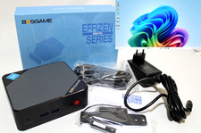 *Neu* Intel N95 Mini PC NUC Bosgame B95 256 GB NVMe SSD 8 GB RAM Windows 11 Pro