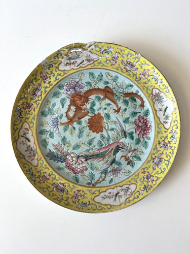 Antiker chinesicher teller - antiker,