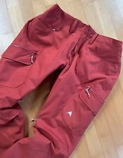 Isolierte Burton Gloria Snowboardhose für Damen. Gr. L, Tandori Rot