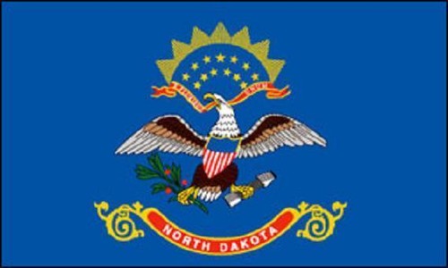 Fahne flagge north dakota - dakota, 20