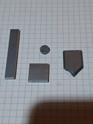 Lego fliese silber - in,