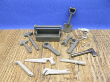 Werkzeugkasten mit Werkzeug Zubehör Bau Werkstatt Handwerker Playmobil PF1822