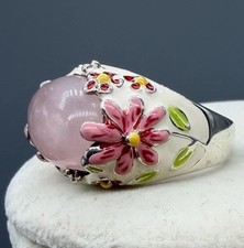 David Sigal Ring Rosenquarz