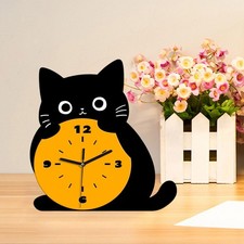 Katzen tischuhr modisches - katzen-tischuhr,,