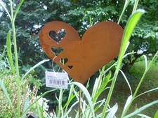 Rostiges "HERZ" 39 cm großer