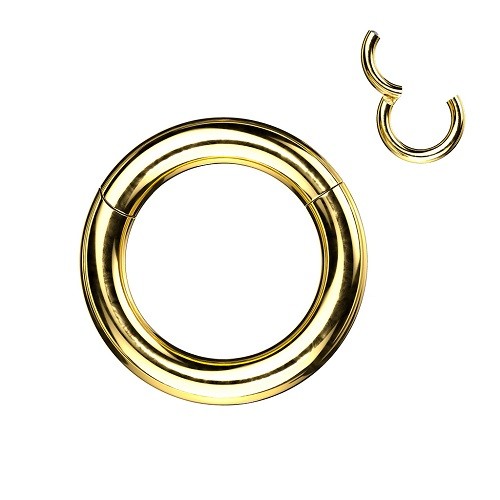 Dicker septum piercing clicker - dicker,
