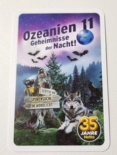 Netto Ozeanien 11 Geheimnisse der Nacht 2025 Sammelkarten Rabatt ab 2 Stück