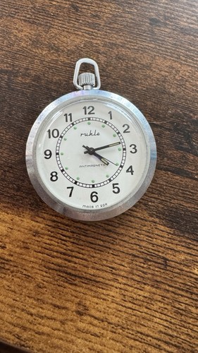 Ruhla taschenuhr retro - ruhla, /