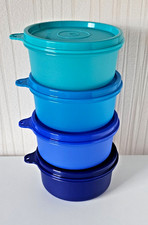 Tupperware Julchen 4 x 200 ml NEU B15 Hitparade Schüssel Schälchen blau