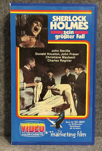 Vhs kassette sherlock - vhs,