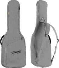 E-Gitarre Gitarrentasche Gigbag Tasche gepolstert Bag Gig Grau Rucksackgarnitur