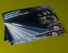 5 x Premium Servicebuch Leere