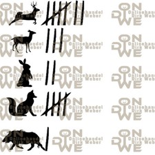 Aufkleber "Strichliste 2" Autoaufkleber, Funaufkleber, (1467)