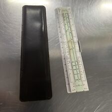 Rechenschieber/ Lineal  Nestler Nr. 0123 Mit Hülle - Vintage