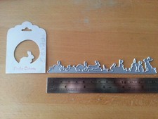 STanze Dies Big Shot Thinlits Ostern KLEINE Hasen Reihe+Tag v Stampin up Gößenve