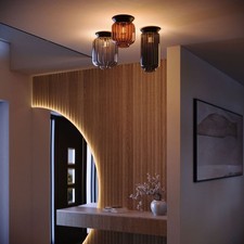 s.luce Velo Glas-Deckenleuchte