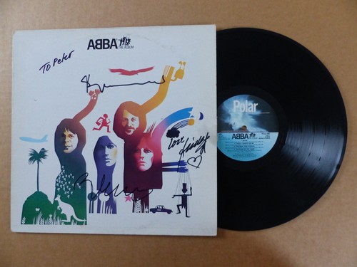 Abba signed autogramm signiert - autogramm,