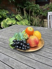 Set Vintage Kunstobst auf