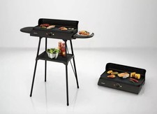 SILVERCREST® Elektrogrill »SEGS 2200 B2« 2400 Watt schwarz Standgrill Tischgrill
