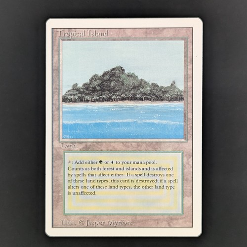 Mtg tropical island - mtg,