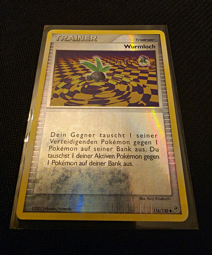Pokémon tcg karte - karte, wurmloch