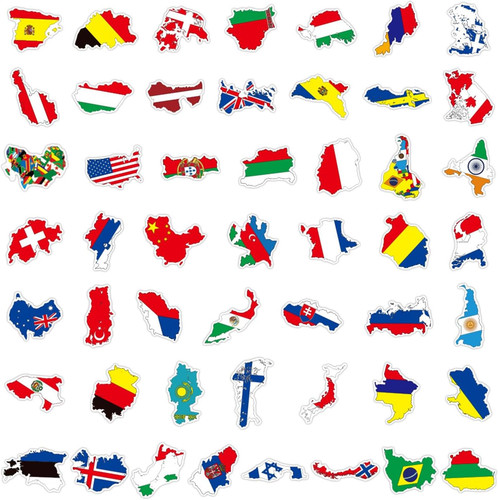 Aufkleber nationalflaggen - aufkleber,
