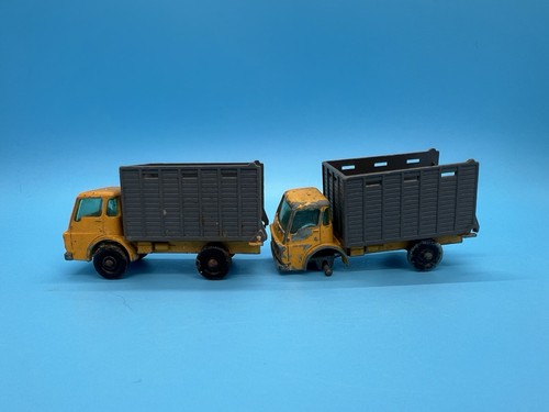 Matchbox dodge cattle truck - cattle,