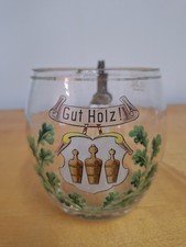 Alter Bierkrug Glaskrug 0,5 l