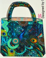 ♕ Canvas Panel mit Pfau