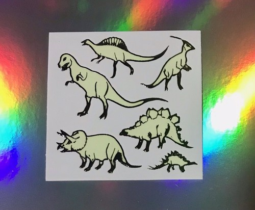 Glow the dark dinosaurier - glow,