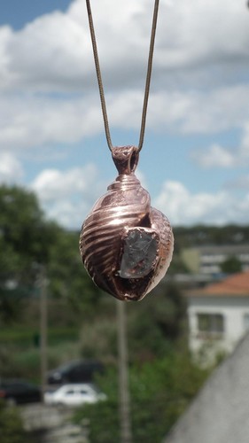 Herkimer diamant collier - herkimer,