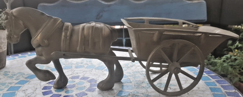 Vintage deko pferd mit - pferd,