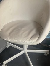 Ikea stuhl kunstleder weiß - stuhl,