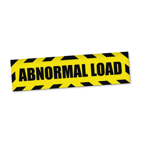 Abnormal load magnetschild - abnormal,