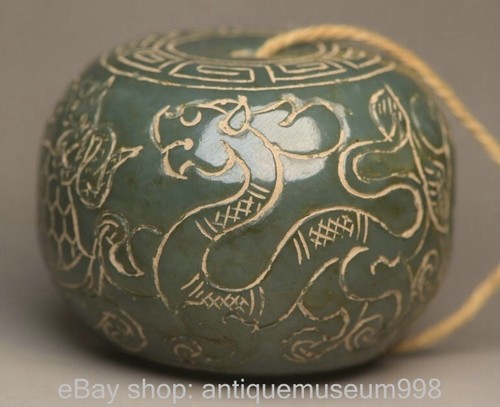 Old china hetian jade - old,