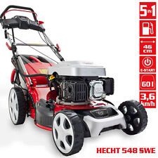 Benzin Rasenmäher mit Antrieb 46 cm Schnittbr. 5PS Elektrostart Mulcher ID6225