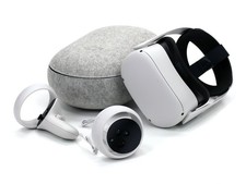 Oculus Meta Quest 2 VR-Brille, 256GB (inkl. Tragetasche und Elite-Riemen)