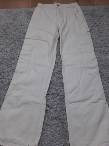 Weiße cargohose größe - weiße,