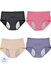 4 x Periode/Inkontinenz-Slips