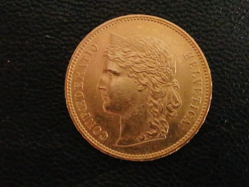 Franken gold helvetia - gold,