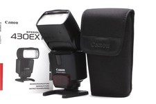 Canon Speedlite 430EX II Aufsteck Blitz für Canon EOS und R Kameras mit Zub.....