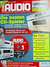 AUDIO 5/07, AERO PRIMA CD, CAMBRIDGE 840C, CREEK EVOLUTION CD, EVO IA, QUAD 11 L