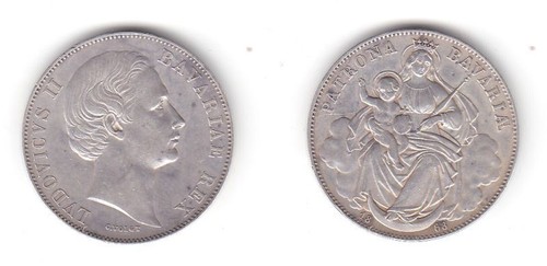 Vereinstaler silber münze - 1,